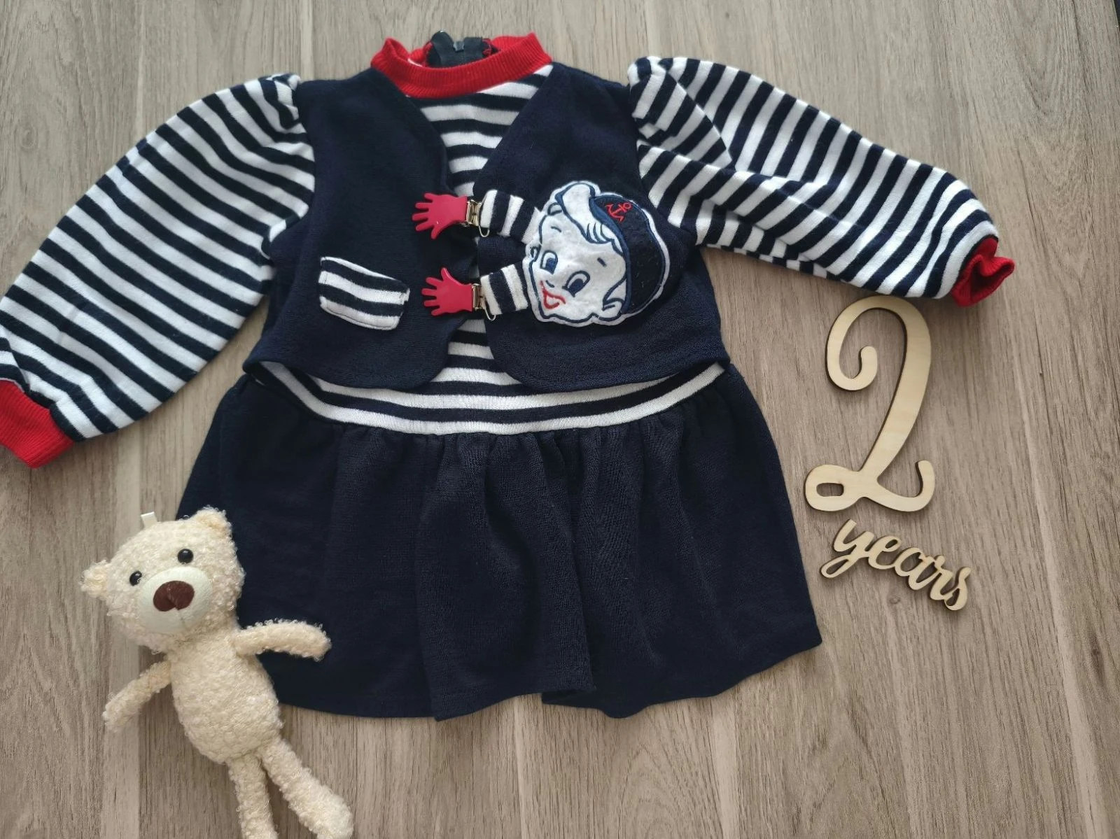 Robe marin 2 ans 